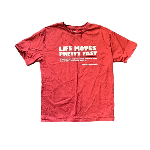 Ferris Bueller retro 80s gap tshirt Teen 18-20 like new - Picture 1 of 1